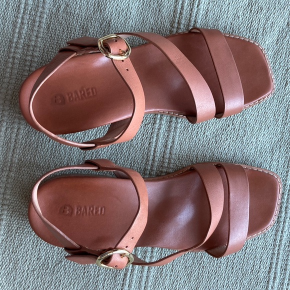 Bared Leather and Plant Women’s Twite Strappy Sandals 6-6.5 (36) - Picture 12 of 12